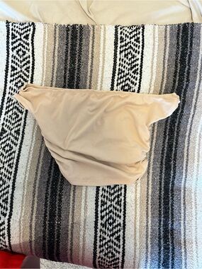 Off shoulder Beige Neutral Top